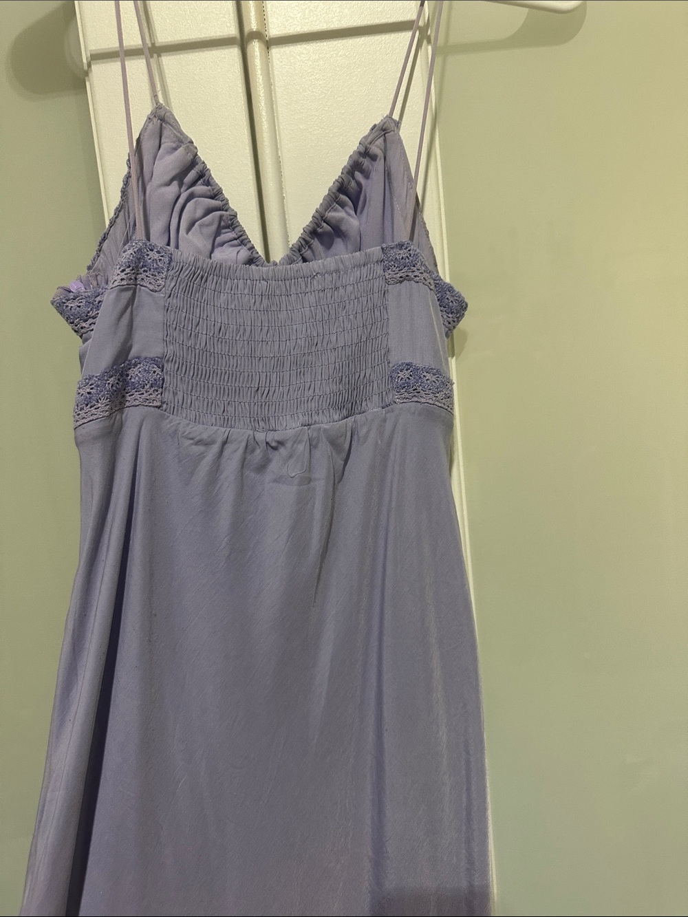 Princess Polly Lilac Ruched Neckline Maxi Dress - Picture 4 of 10